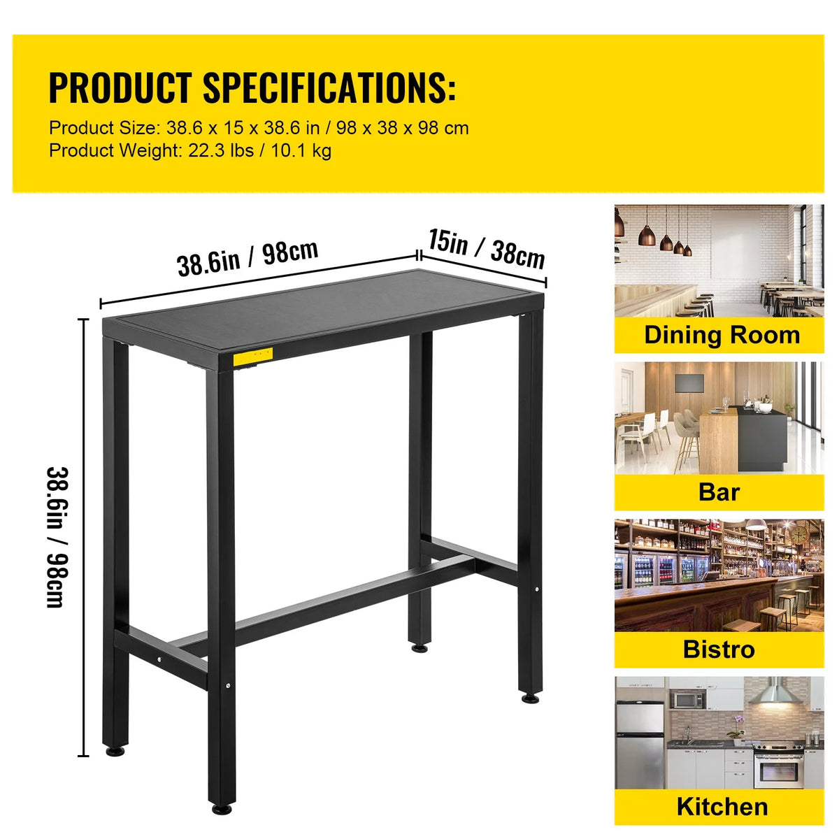 Bar Height Pub Table L55859