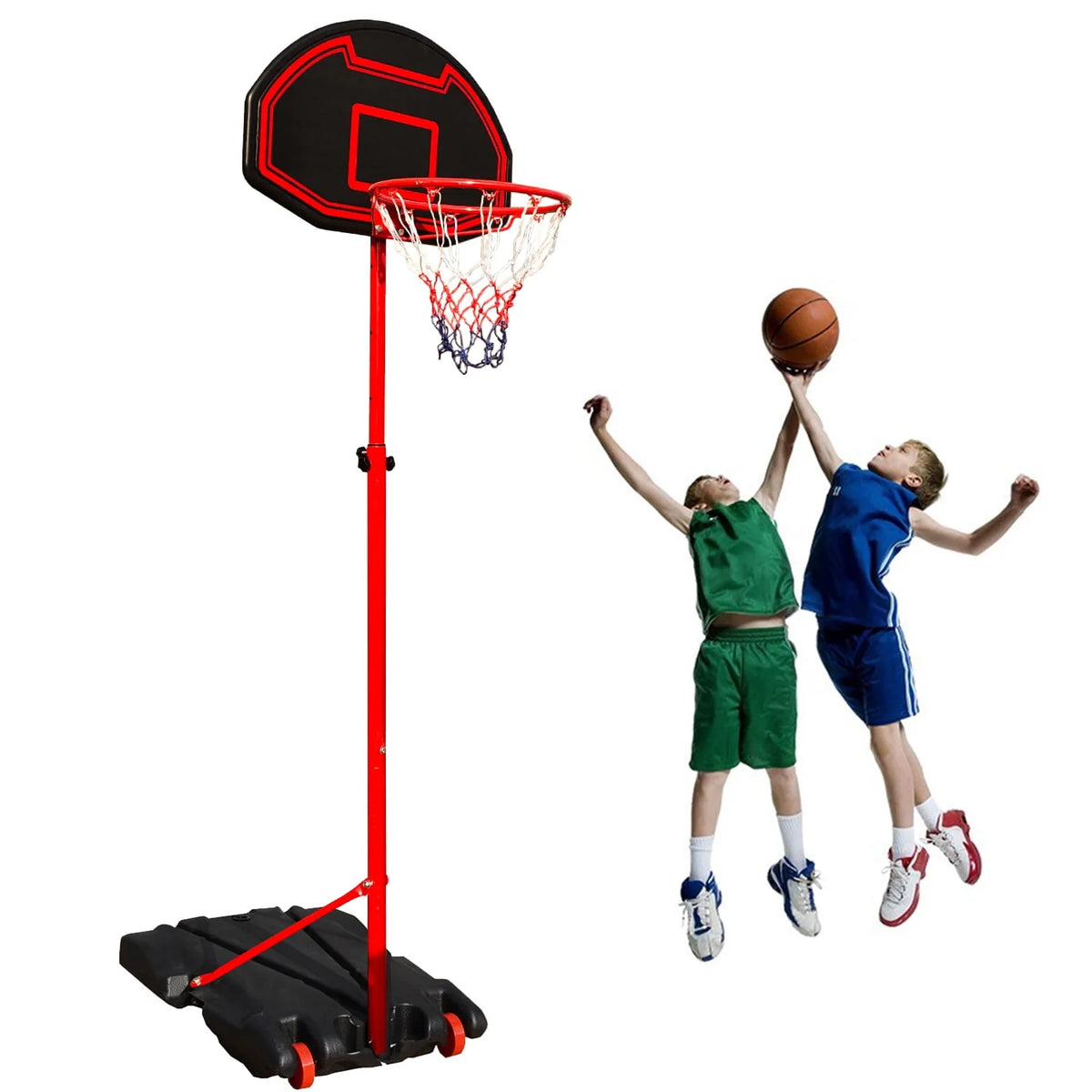 Adjustable Portable Basketball Hoop I9458