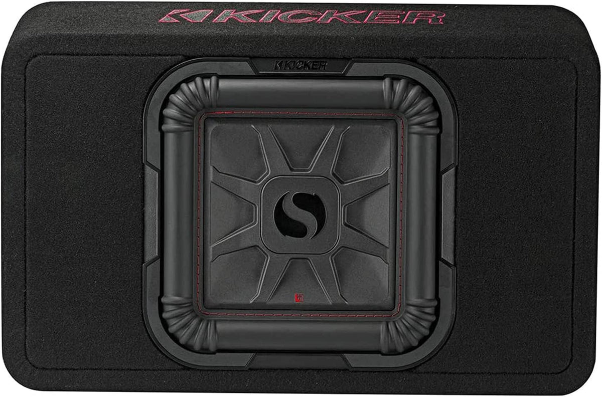 10 Inch 2 Ohm 500 Watt RMS Subwoofer Enclosure, Black C39226
