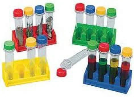 Test Tubes With Tray, 20 Pieces I61868