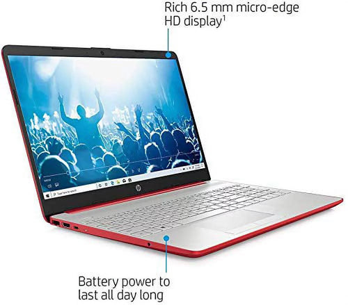 15.6" HD Laptop Intel Pentium Gold 16GB DDR4 256GB SSD Scarlet Red Q68345
