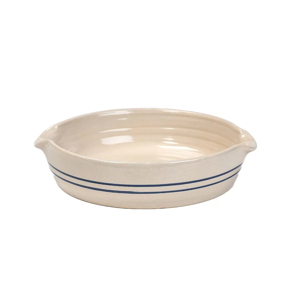 Handmade Stoneware Cornbread Pan Z7837
