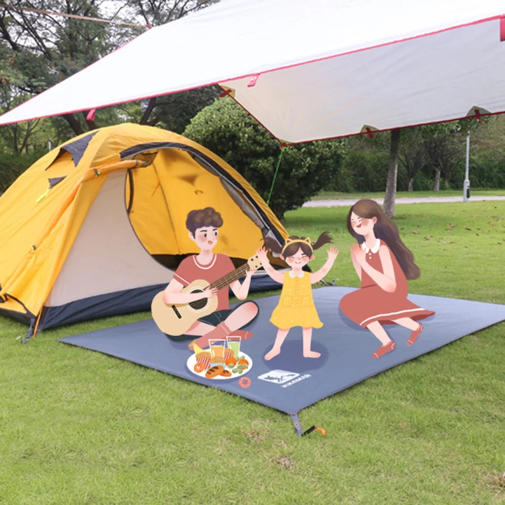 Waterproof Camping Tarp Picnic Mat Tent Footprint Ground Sheet J77620