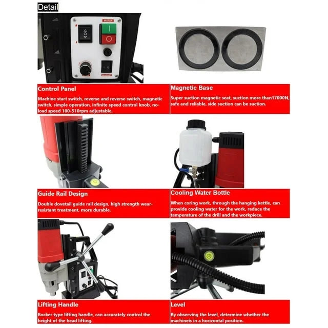 1400W Portable Magnetic Drill X427950