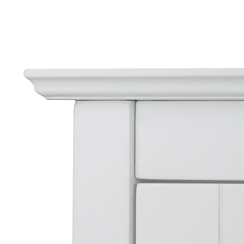 White Bathroom Floor Cabinet V287