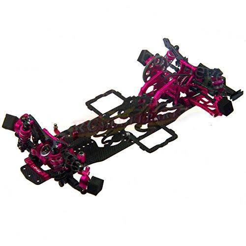 1/10 Alloy Carbon RWD Drift Car Frame Body Kit V9948