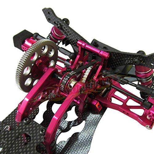 1/10 Alloy Carbon RWD Drift Car Frame Body Kit V9948
