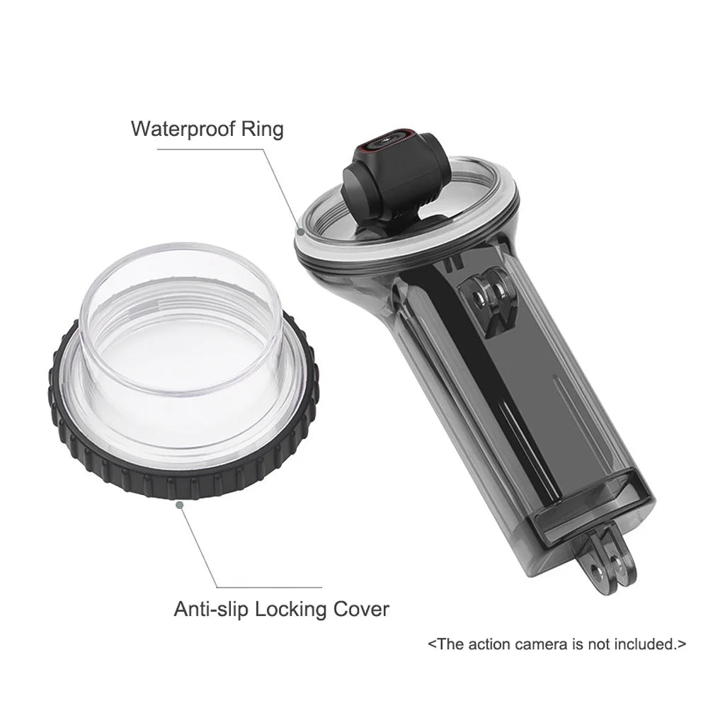Waterproof Diving Housing Underwater 60M with Lanyard for Osmo Pocket 2 Action Camera O3578
