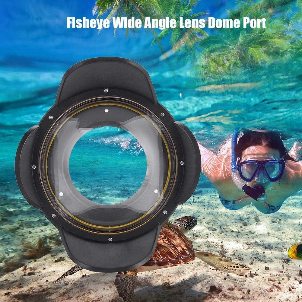 67mm Fisheye Wide Angle Lens Underwater Camera Housing Case M546