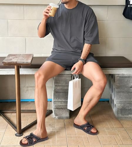 Mens Sport Recovery Sandals Orthotic Slides V416
