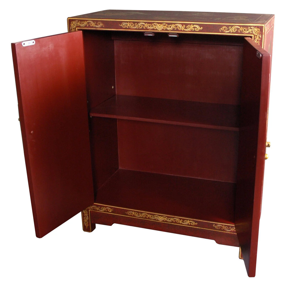 Red Lacquer Cabinet T617