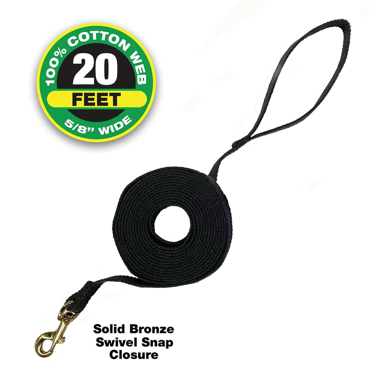 Cotton Web Dog Training Lead E12643