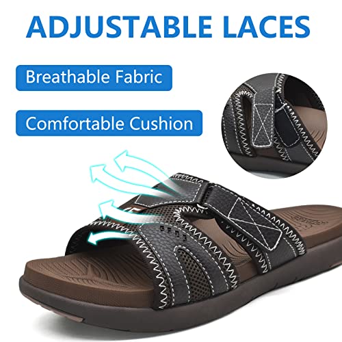 Mens Sport Recovery Sandals Orthotic Slides V416
