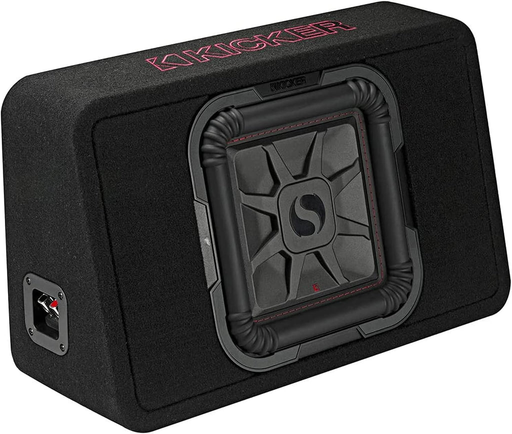 10 Inch 2 Ohm 500 Watt RMS Subwoofer Enclosure, Black C39226